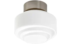 Risberg Plafond Ø25cm Vit/Nickel