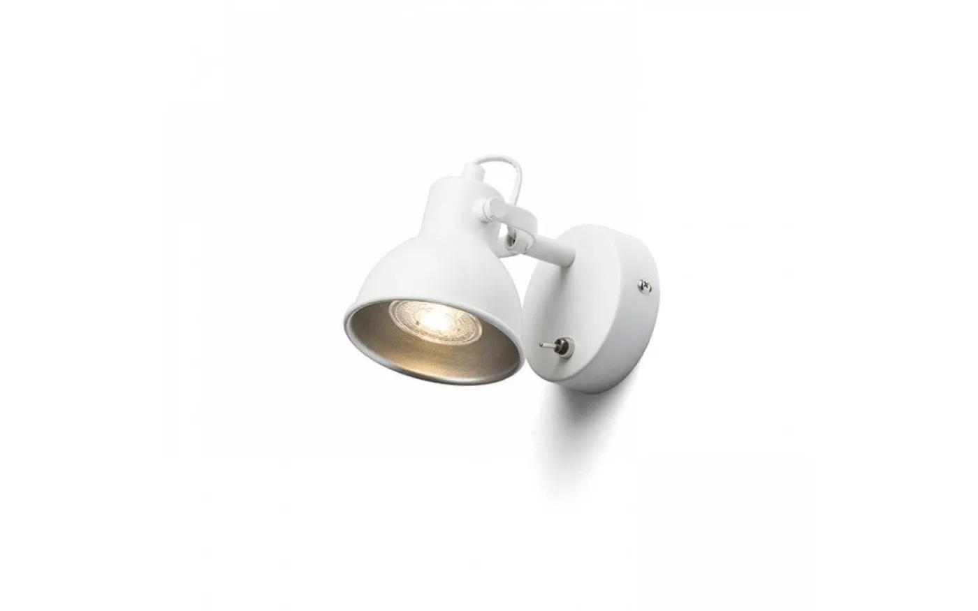 Rosita I Vägglampa 12cm Vit