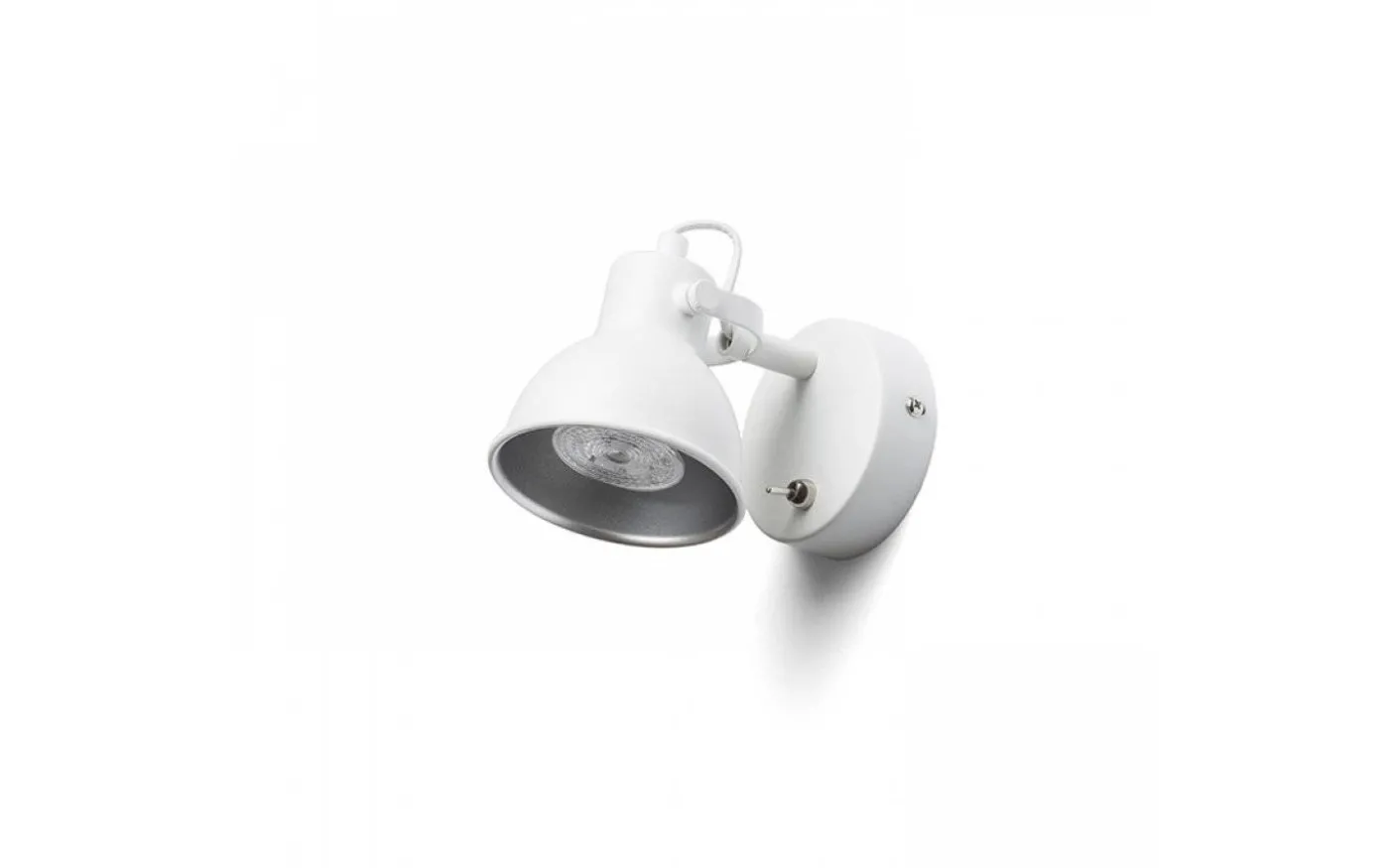Rosita I Vägglampa 12cm Vit