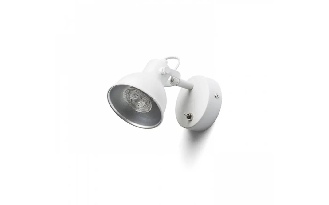 Rosita I Vägglampa 12cm Vit