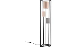 Ross Golvlampa 3-delad E27 flerfärgad