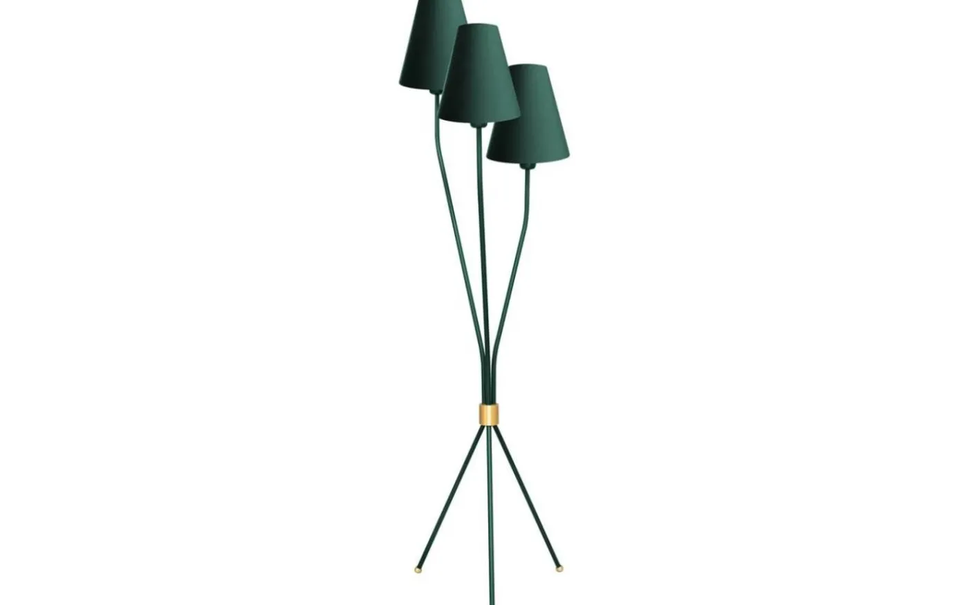 Ryholm Golvlampa 3L 128cm Grön