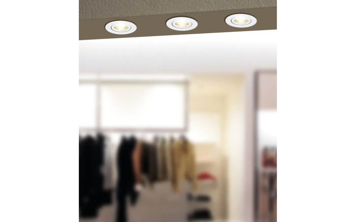 Saliceto Spotlight LED 2700K 6W Vit
