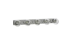 Sandhamn Vägglampa 60cm Krom/Klar IP44