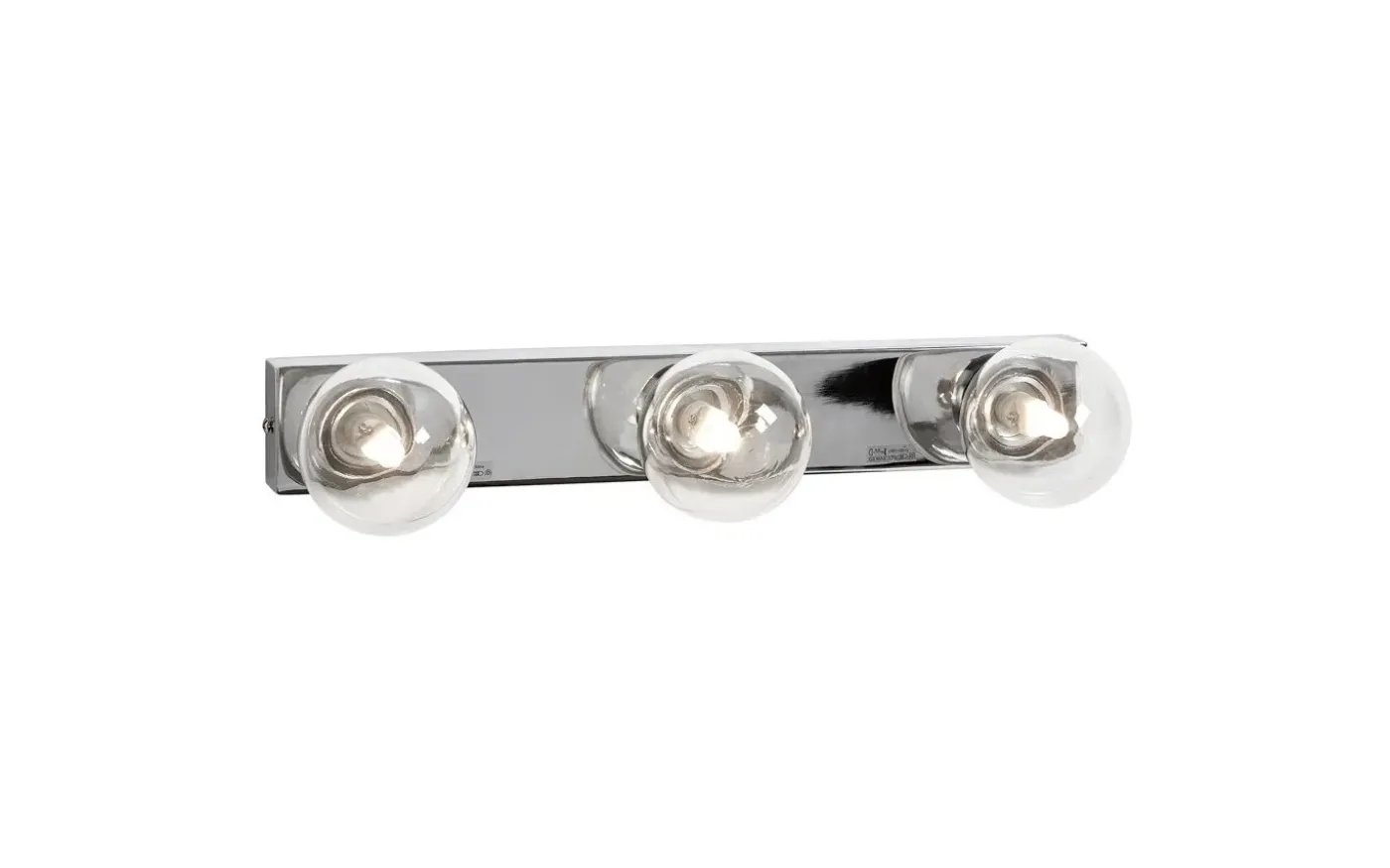 Sandhamn Vägglampa 40cm Krom/Klar IP44