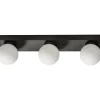 Sandhamn Vägglampa 40cm Svart/Opal IP44