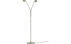 Sandnes Golvlampa Dubbel 140cm Stål
