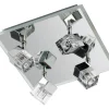Sandön Takspotlight 28cm Krom IP44
