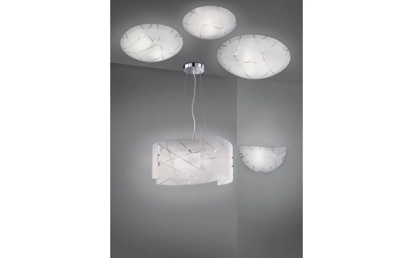 Sandrina Vägglampa E27 vit