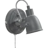 Sandvik Vägglampa 12cm Grå