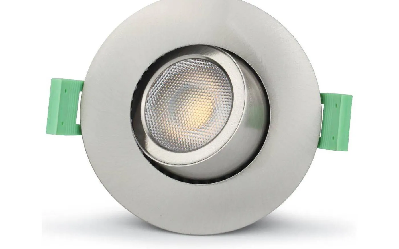 Sanna 230V Spotlight 3000/4000K 6W Borstad Stål IP65