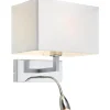 Savoy Vägglampa Krom