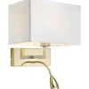Savoy Vägglampa Mässing