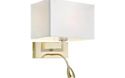 Savoy Vägglampa Mässing
