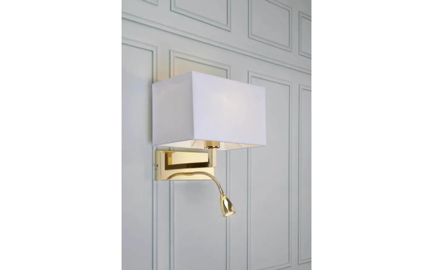 Savoy Vägglampa Mässing