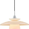 Scandinavia Taklampa Ø40cm Krom/Opal