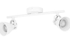 Seras Takspotlight 37cm GU10 LED 3000K 2x3W Vit