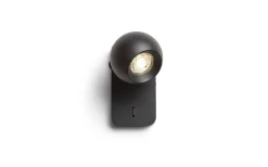 Siena Vägglampa 15cm Svart