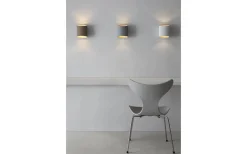 Sinne Vägglampa 17cm LED 8W 3000K Grå/Mässing