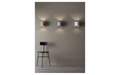 Sinne Vägglampa 17cm LED 8W 3000K Grå/Mässing