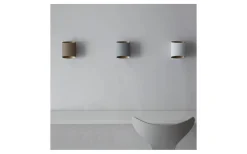 Sinne Vägglampa 17cm LED 8W 3000K Grå/Mässing