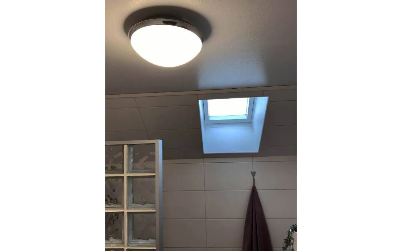 Siracusa Plafond 29cm Krom IP44