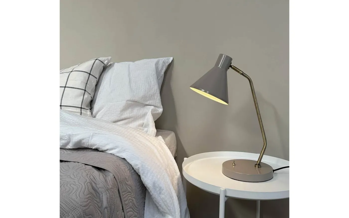 Sleep Skrivbordslampa 43cm Beige/Mässing