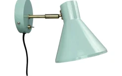 Sleep Vägglampa Blank Mint/Antikmässing