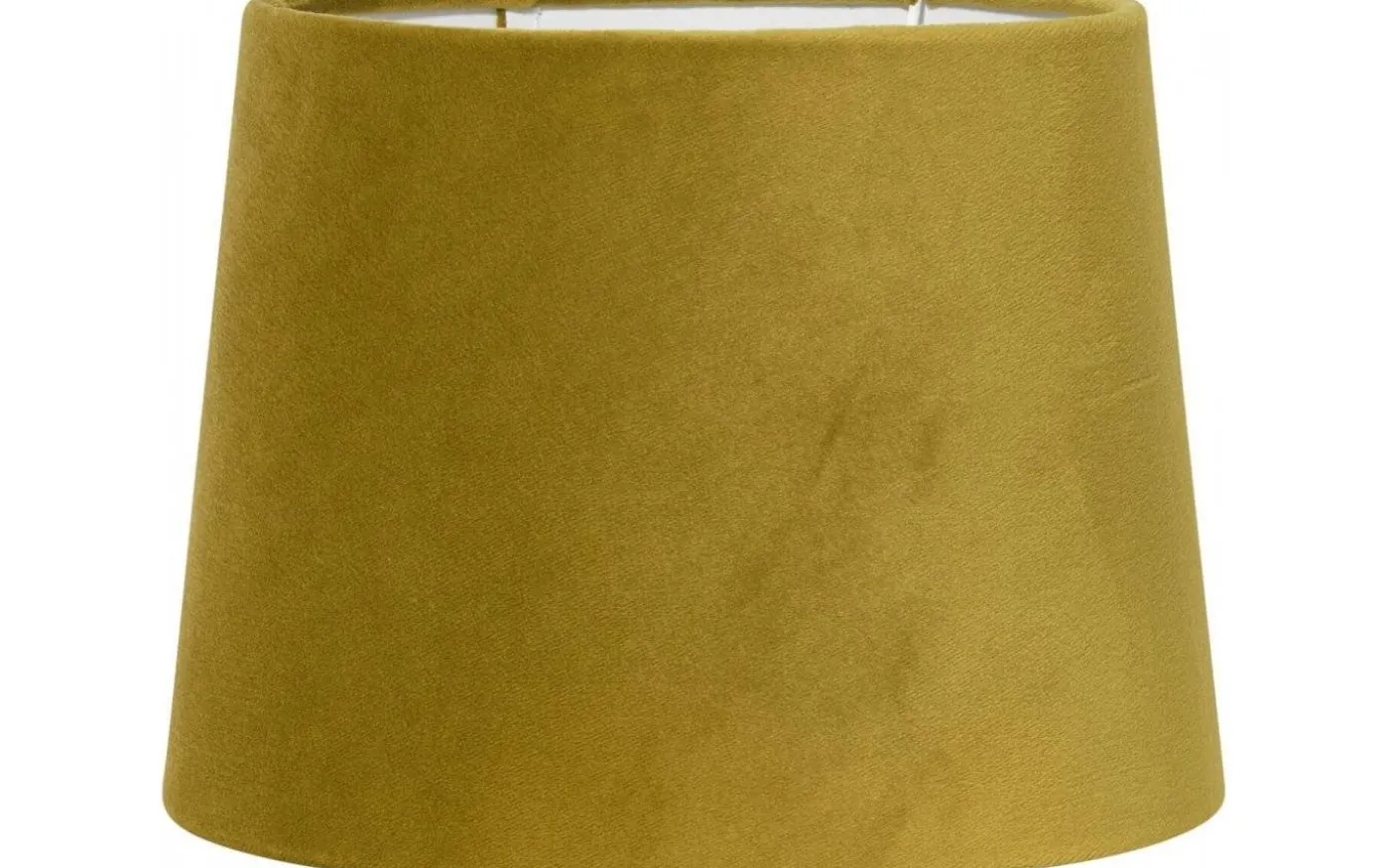 Sofia Lampskärm Sammet Ø20cm Senap