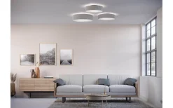 Soft Plafond Ø50 Grå Ull