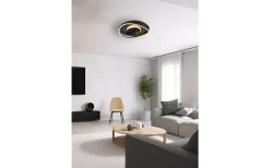 Sortland Takfläkt 50cm LED mattsvart