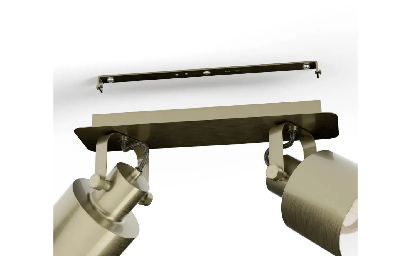Southery Takspotlight 47cm Borstad Krämguld
