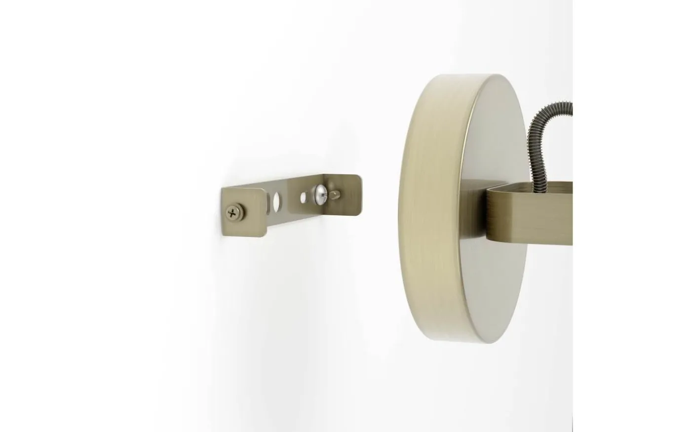 Southery Vägglampa Guldfärgad