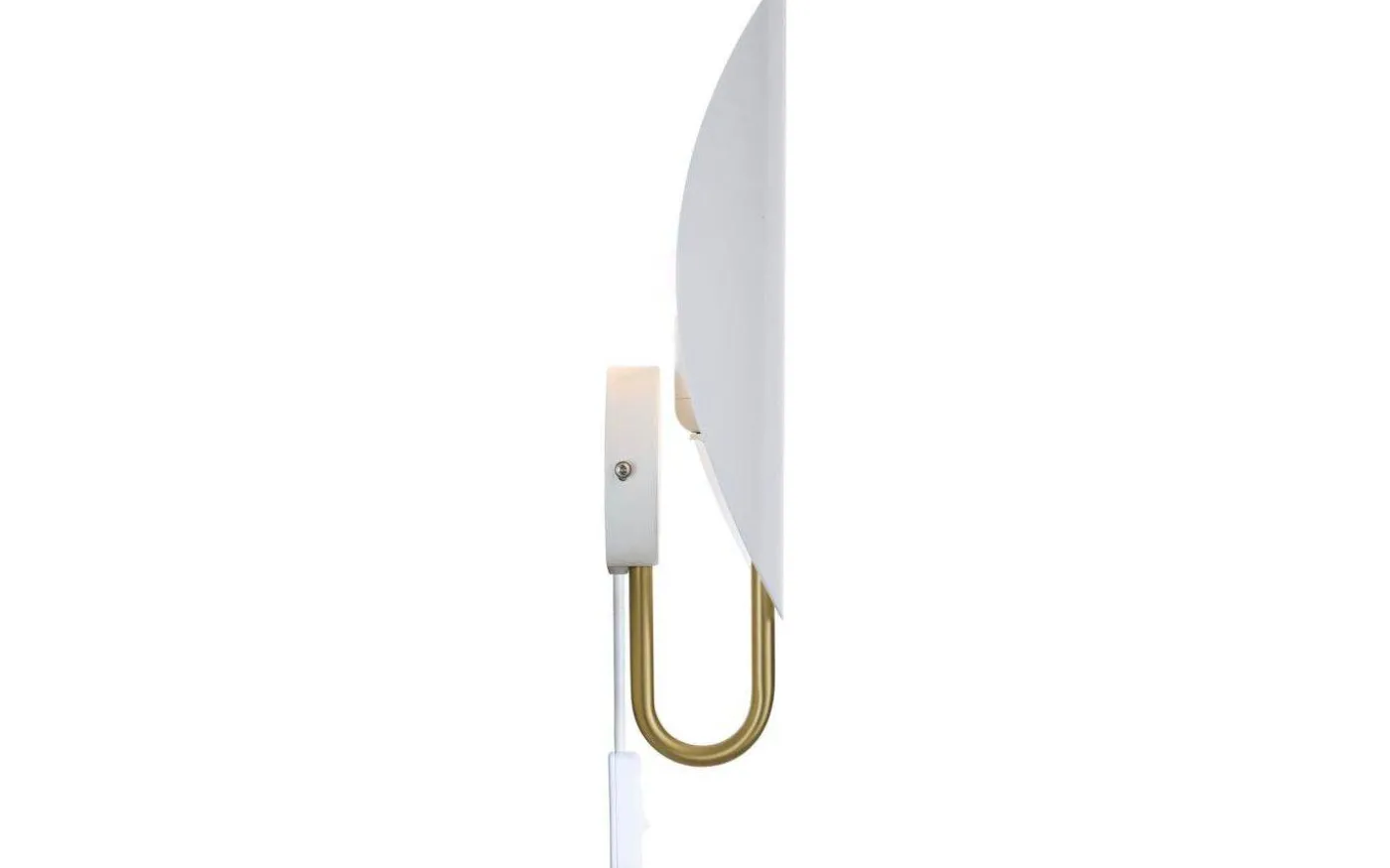 Spargo Vägglampa Vit/Mässing