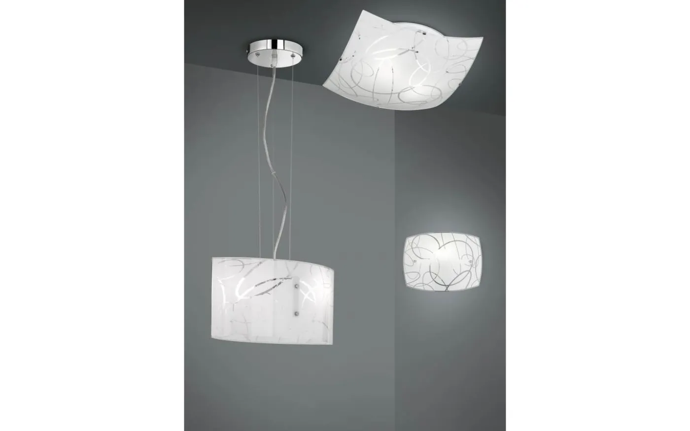 Spirelli Vägglampa E27 vit