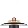 Sörup Taklampa Ø40 Svart/Koppar