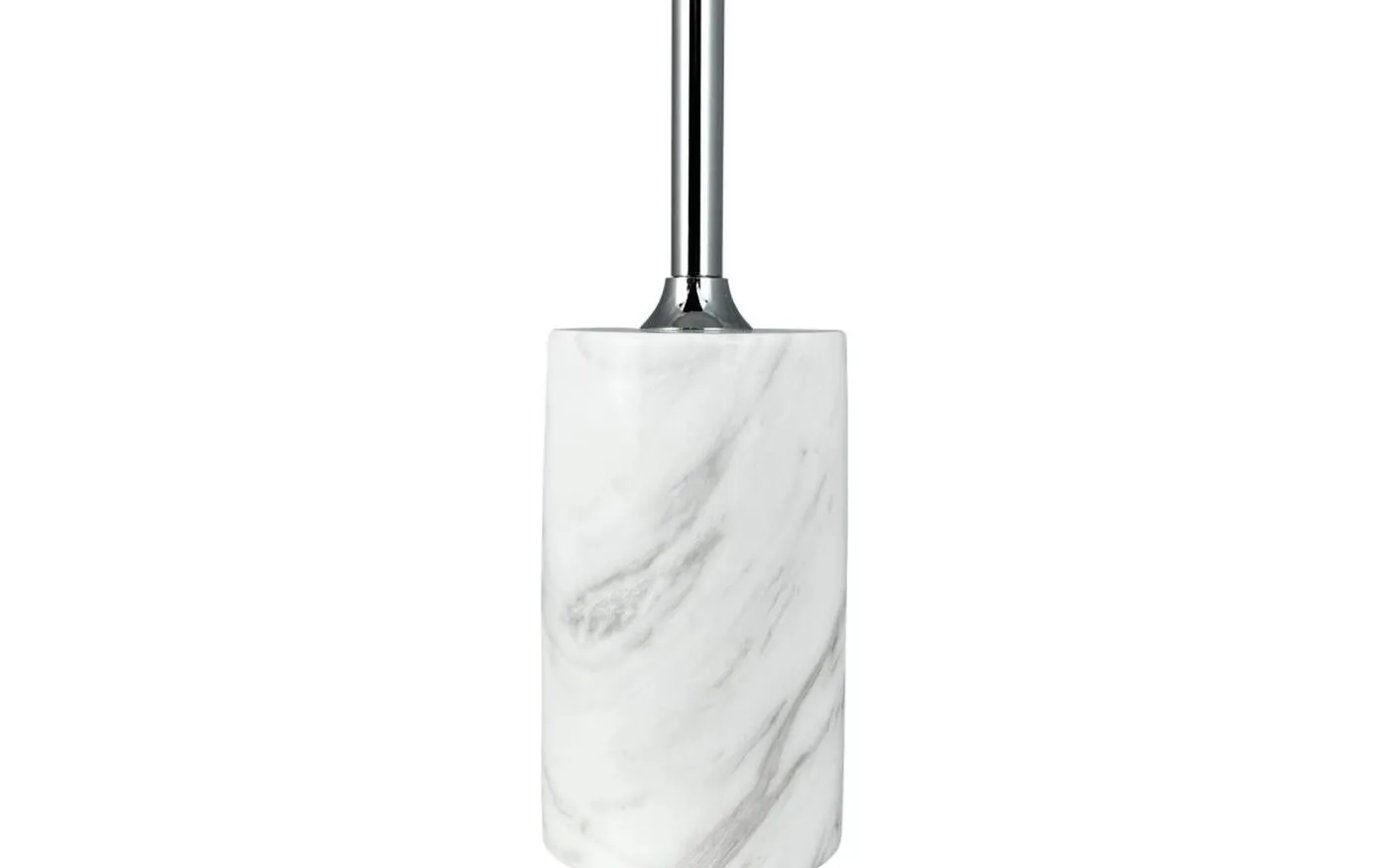 Starlight Uppladdningsbar Bordslampa 25cm LED 3000K 2W Krom/Vit Marmor