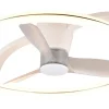 Stockholm Takfläkt 74cm LED matt vit