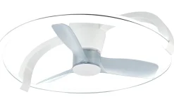 Stockholm Takfläkt 74cm LED matt vit