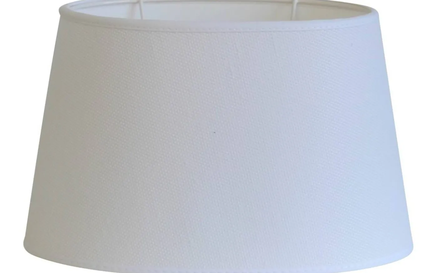 Studio 54 Lampskärm Oval 30cm Vit