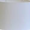Studio 54 Lampskärm Oval 25cm Vit