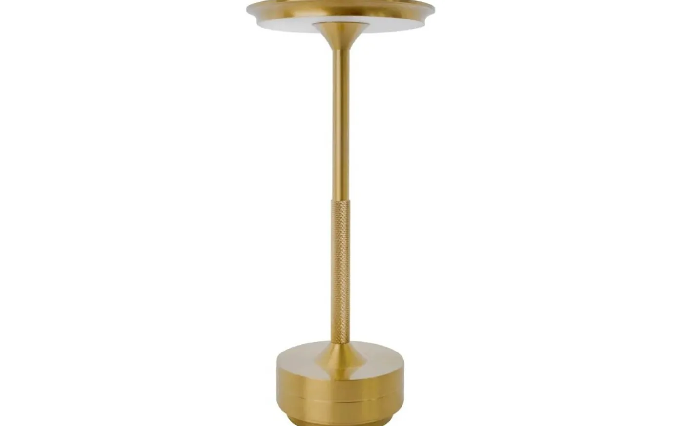 Svampen Laddbar Bordslampa 29cm CCT LED Mässing