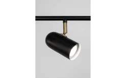 Swan Vägg/Takspotlight 90cm 3L Svart