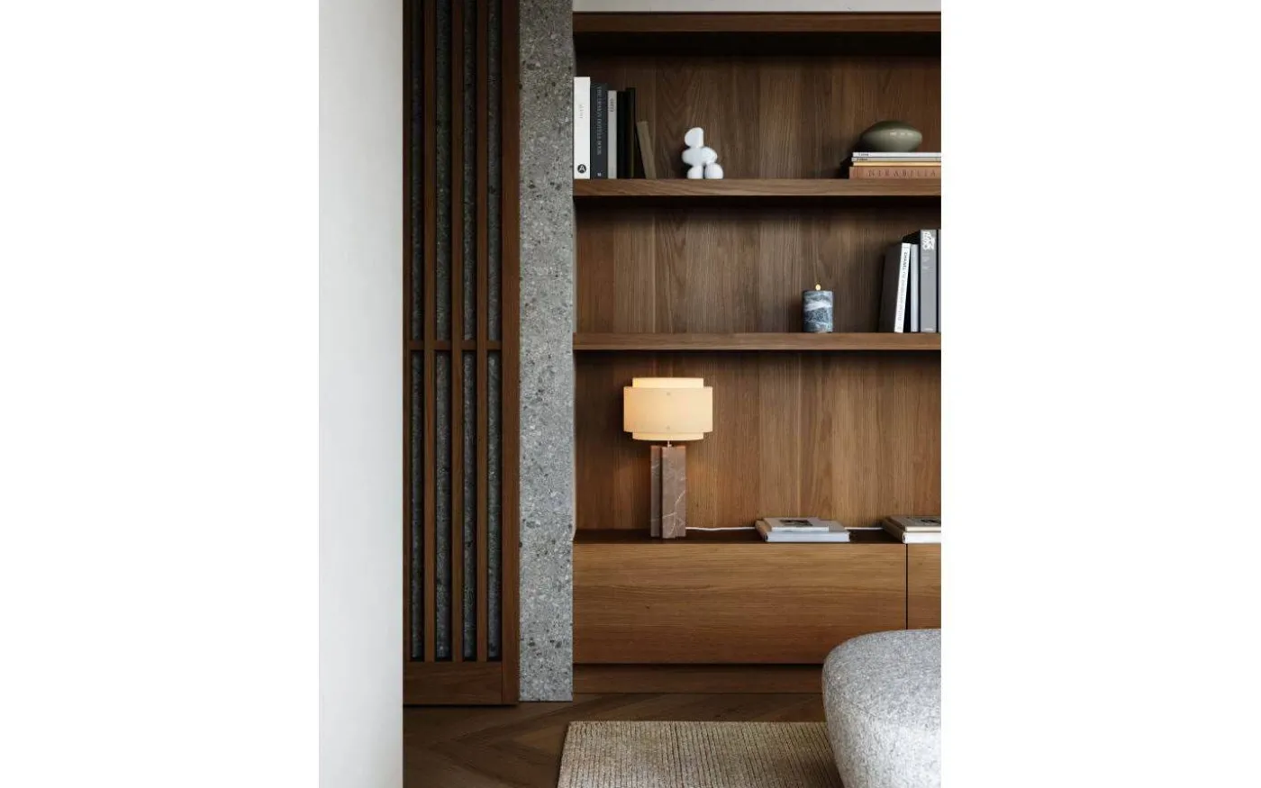 Takai Bordslampa 55cm Beige