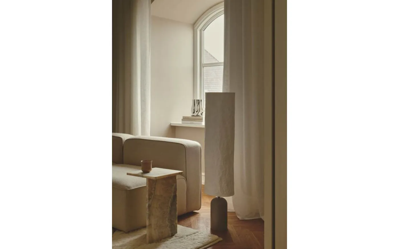 Talli Golvlampa 114cm Brun