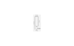 Talli Golvlampa 114cm Brun