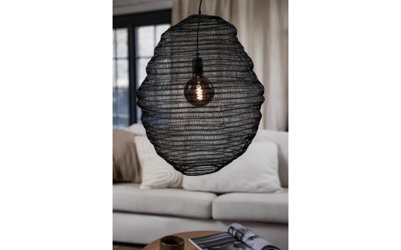 Tazza Taklampa 50cm Svart