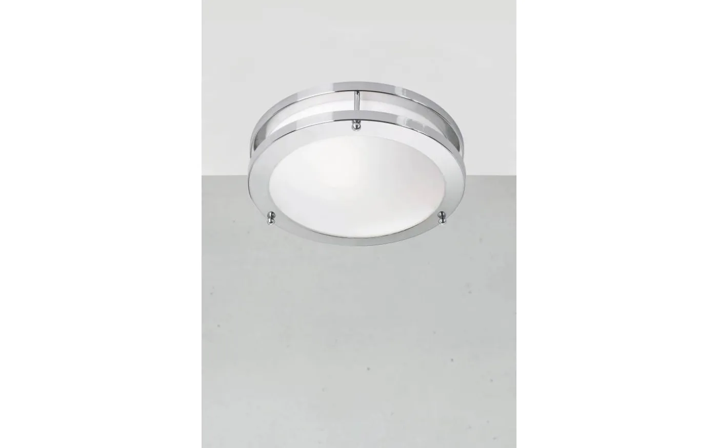 Täby Plafond 25cm LED Krom IP44
