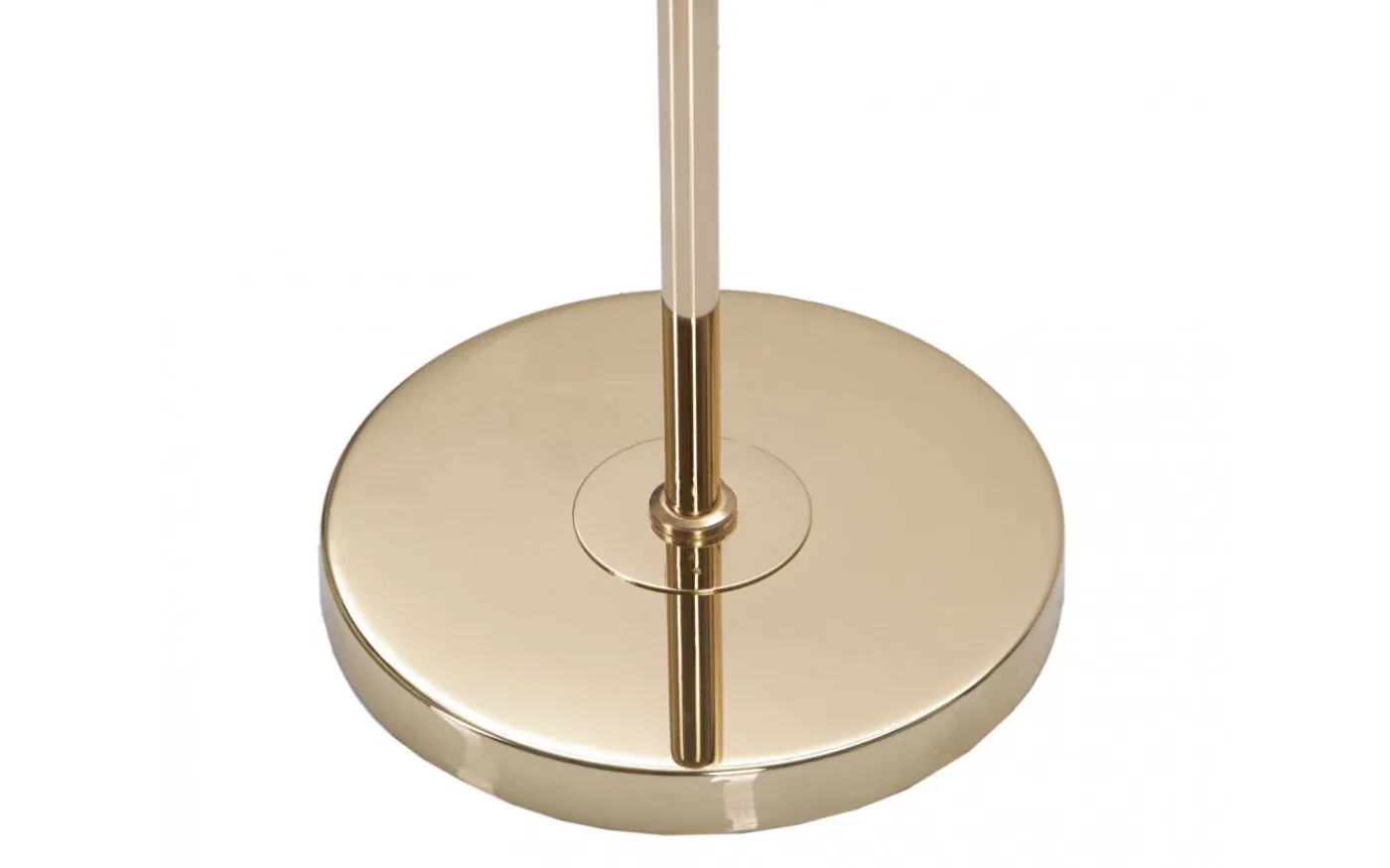 Tempo Golvlampa 161cm Vit/Guld
