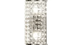 Teresa Vägglampa Kristall Dubbel Krom IP44